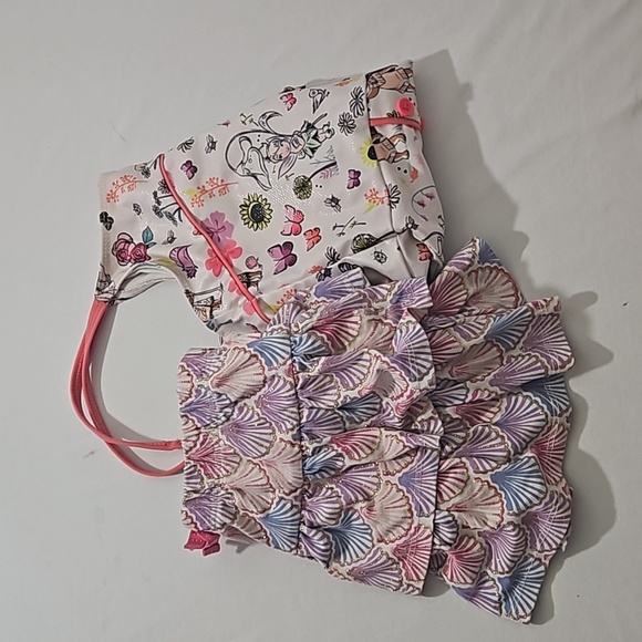 Disney Animation Collectio Swimsuit 1- piece Size 5 Tommy Bahama sea shell skirt - Picture 16 of 17